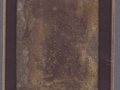 Stele, 1997, ferro corroso su tavola, 37x85